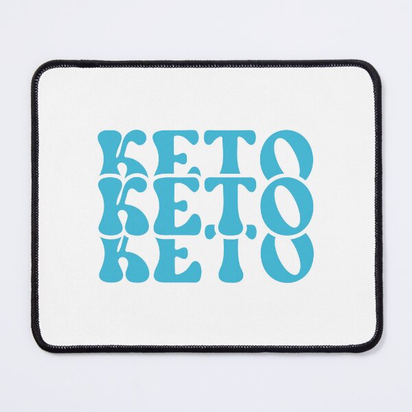 Item preview, Retro Keto Diet Typography - Fun Blue Keto Design designed and sold by Simplystik.