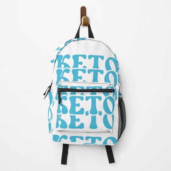 Item preview, Retro Keto Diet Typography - Fun Blue Keto Design designed and sold by Simplystik.