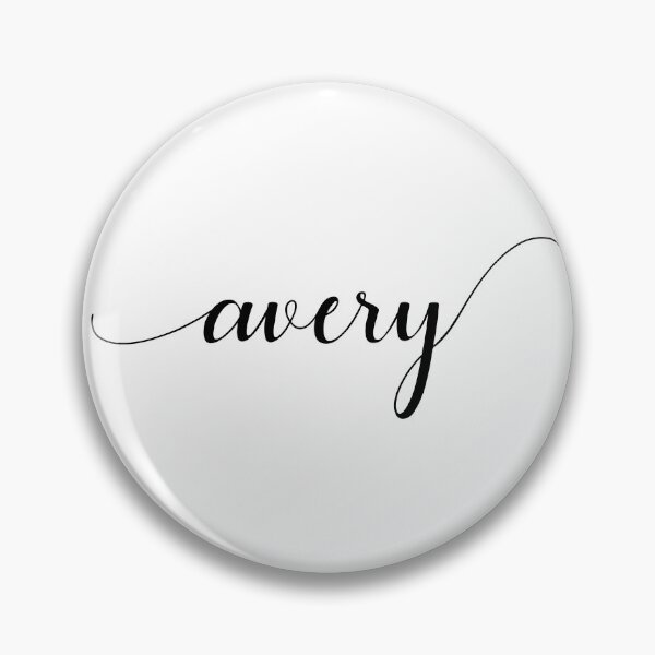 Item preview, Avery - Custom name on delicate black cursive font designed and sold by To the Lua.