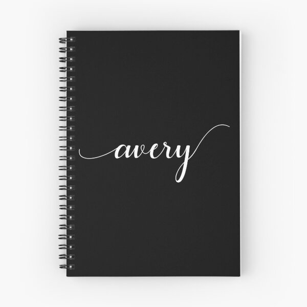Item preview, Avery - Custom name on delicate black cursive font designed and sold by To the Lua.