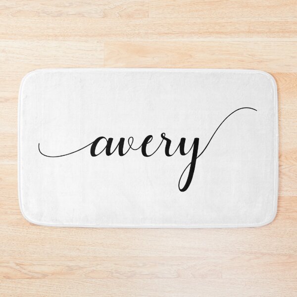 Item preview, Avery - Custom name on delicate black cursive font designed and sold by To the Lua.