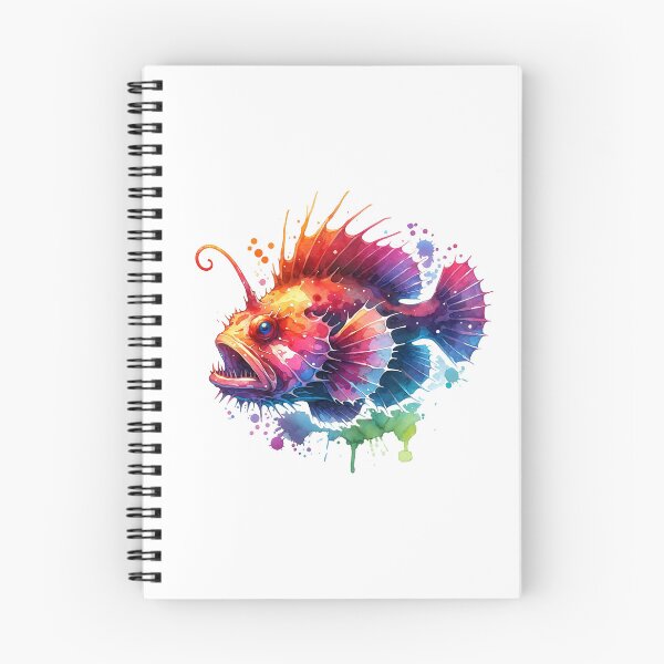 Item preview, Watercolor Anglerfish designed and sold by ChaosReigns91.