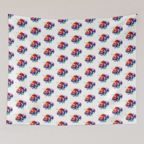Item preview, Watercolor Anglerfish designed and sold by ChaosReigns91.