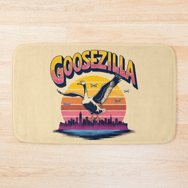 Item preview, retro vintage sunset goosezilla designed and sold by GogoGrove.