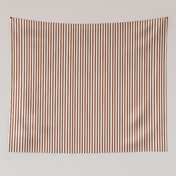 Item preview, Vertical stripe fashion brown and white color designed and sold by Carlos Gudino.