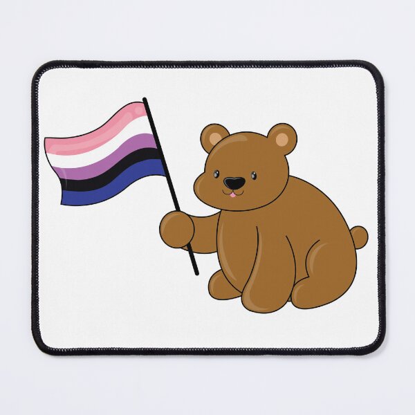 Item preview, Pride Bear (Genderfluid Flag) designed and sold by Rustmm.