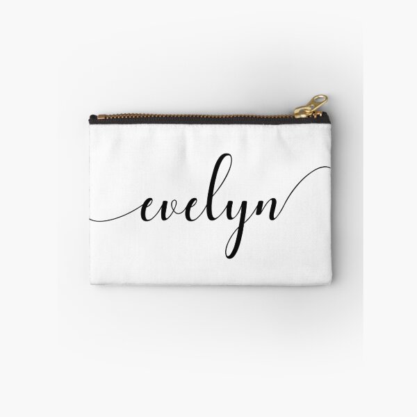 Item preview, Evelyn - Custom name on delicate black cursive font designed and sold by To the Lua.