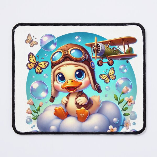 Item preview, Aviator Duck Adventure designed and sold by Sillytoe.