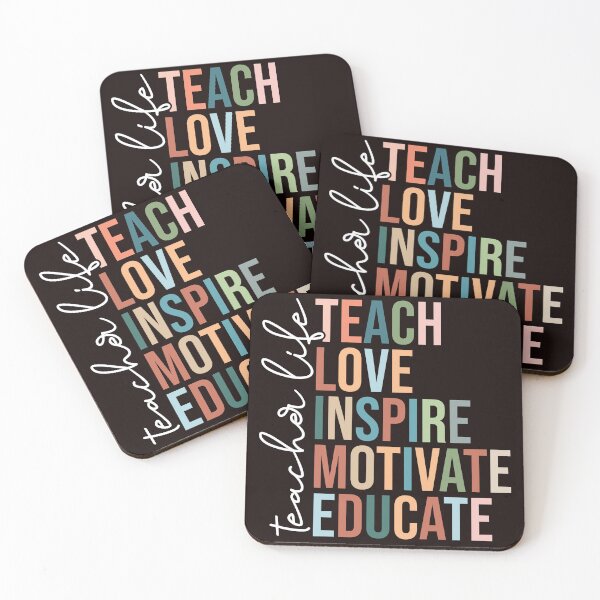 Item preview, Teach, Love, Inspire designed and sold by DixieGrace.