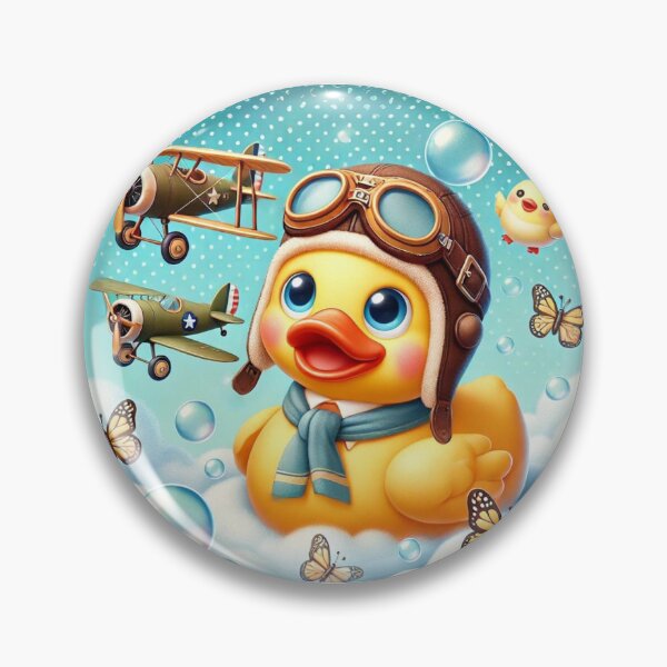 Item preview, Rubber Duck Aviator Fun designed and sold by Sillytoe.