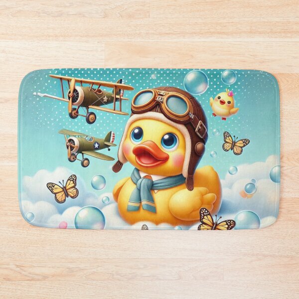 Item preview, Rubber Duck Aviator Fun designed and sold by Sillytoe.