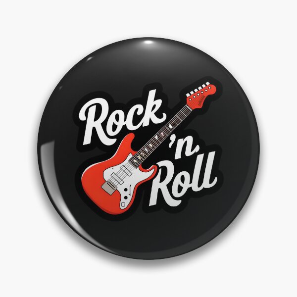 Item preview, Rock 'n' Roll Lover Electric Guitar Logo designed and sold by TheArtOfPat.