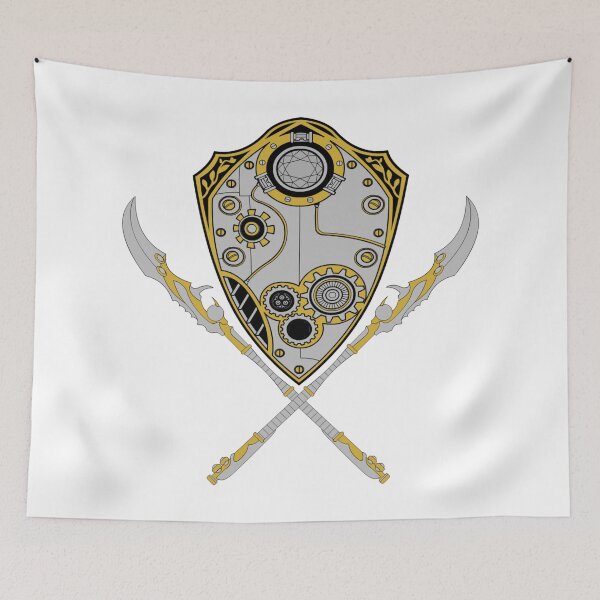 Item preview, Steampunk Shield (Armaments, White) designed and sold by MurpheusTech.