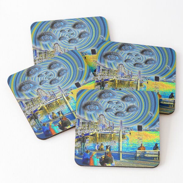 Item preview, SkEyeVortexOnlookers-Alt designed and sold by Klaus Bremner (Autotelic Art).