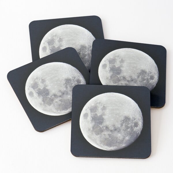 Our full moon Coasters (Set of 4)