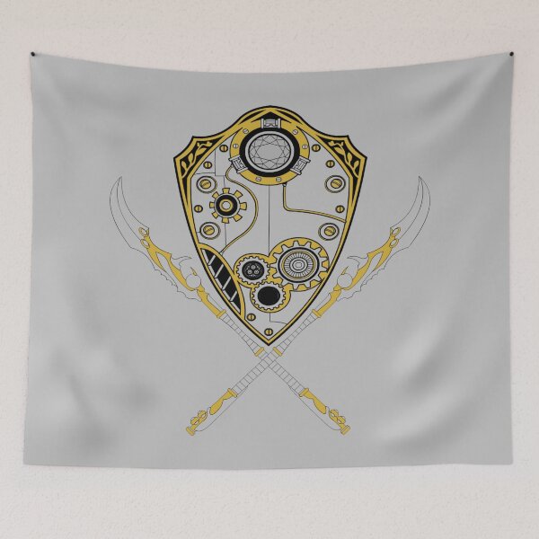 Item preview, Steampunk Shield (Armaments, Silver) designed and sold by MurpheusTech.