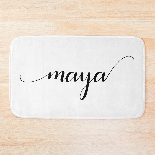 Item preview, Maya - Custom name on delicate black cursive font designed and sold by To the Lua.