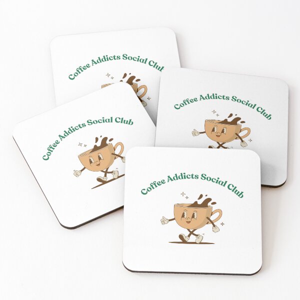 Item preview, Coffee Addicts Social Club designed and sold by yodaearzclub.