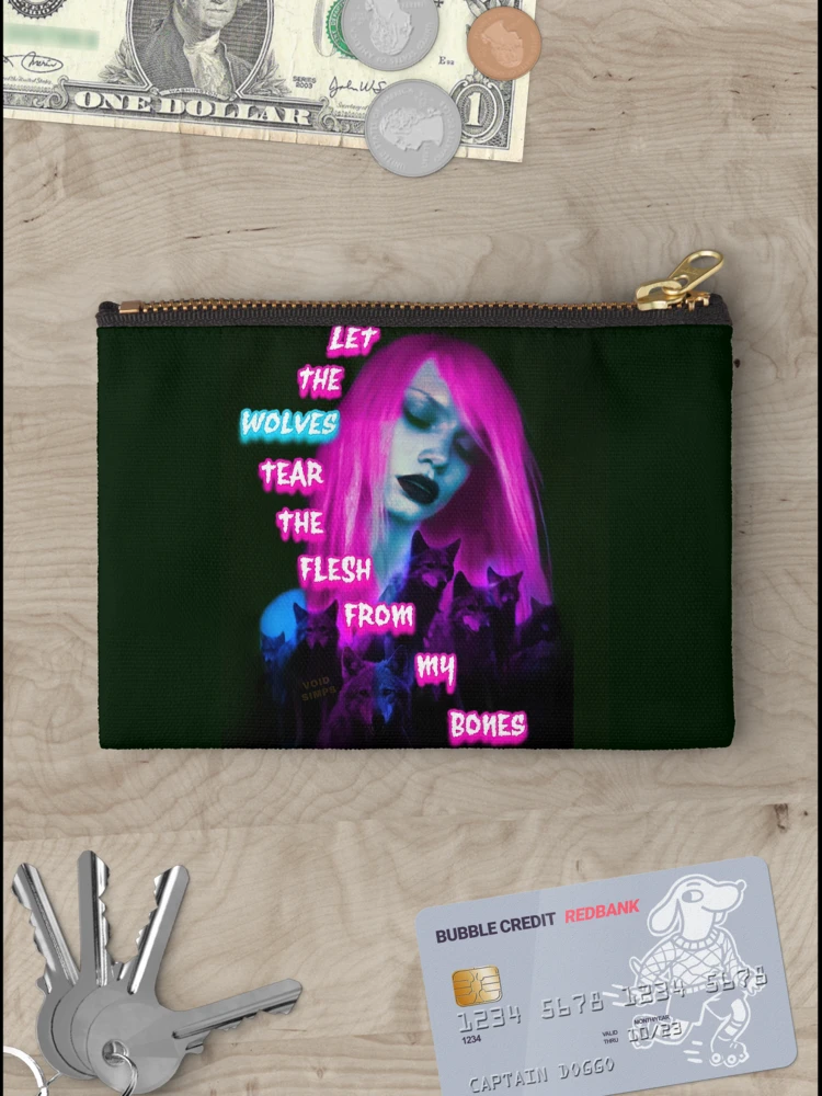 Thumbnail 3 of 4, Zipper Pouch, Wolves designed and sold by Void-Simps.