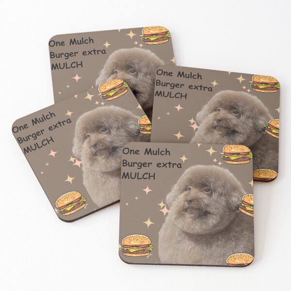 Item preview, Mulch Burger Dog designed and sold by Silly Goose Emporium.