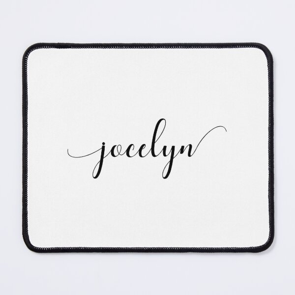 Item preview, Jocelyn - Custom name on delicate black cursive font designed and sold by To the Lua.