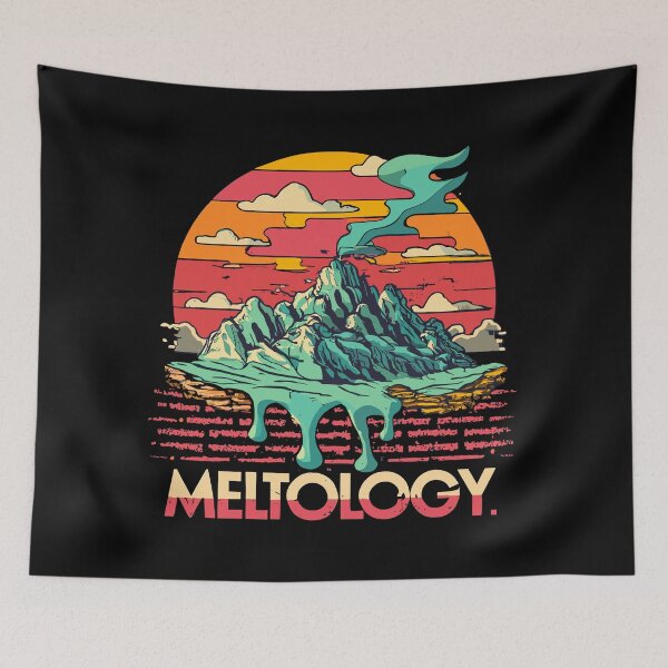 Item preview, Smoking Mountain Dripping on Bricks Meltology designed and sold by ShepuShuki.