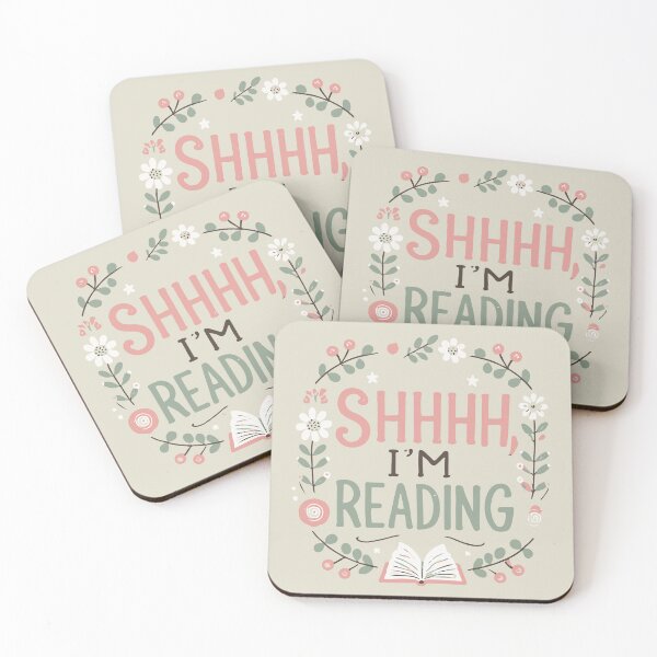 Item preview, Shh I'm Reading designed and sold by thegirlyshoppe.