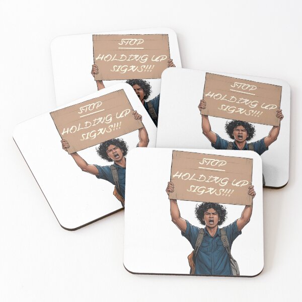 Item preview, Stop Holding Up Signs designed and sold by trrapp.