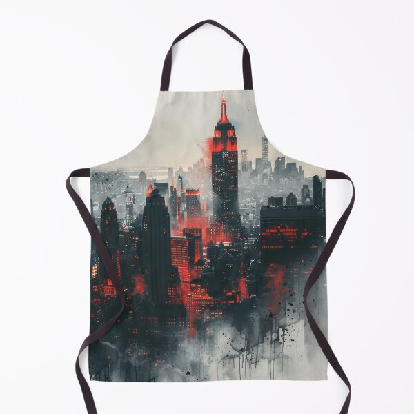 Item preview, Watercolor Cityscape designed and sold by NeoNebulaArt.