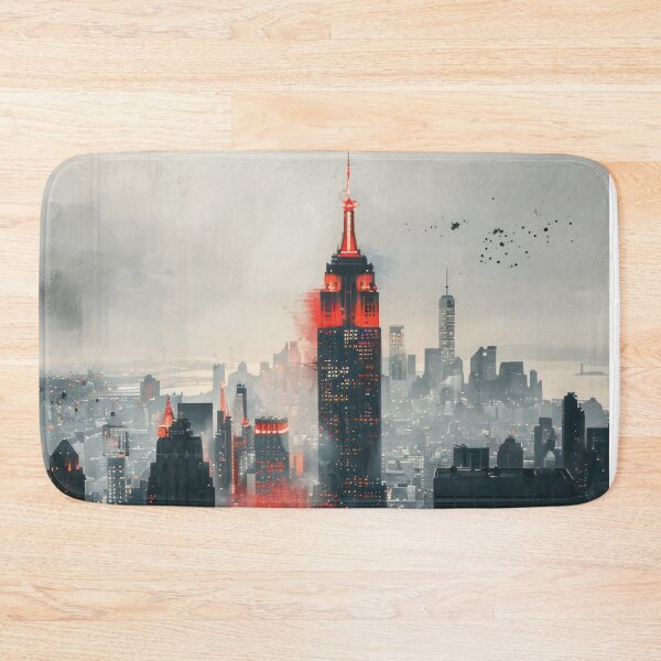Item preview, Watercolor Cityscape designed and sold by NeoNebulaArt.