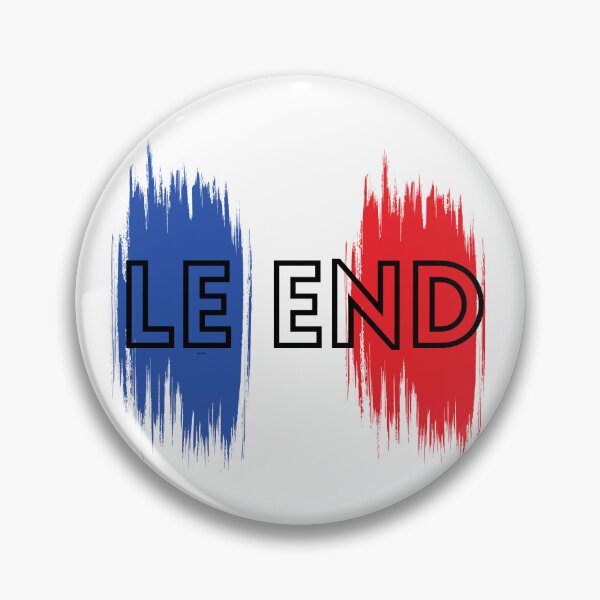 Item preview, Le End French flag design  designed and sold by YogaZesty.