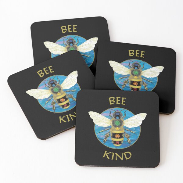 Item preview, Blue Guardian Bee - Bee Kind designed and sold by charactergirl.
