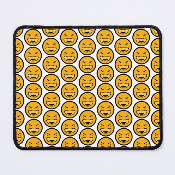 Item preview, emoji yellow squinting laugh designed and sold by WwsNttb.