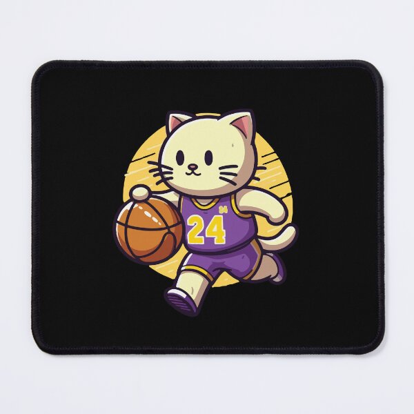 Item preview, Meow Hoops: Basketball Felines Collection designed and sold by SOMI SOMI.