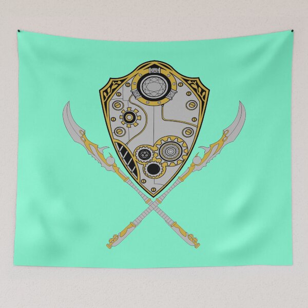Item preview, Steampunk Shield (Armaments, Aquamarine) designed and sold by MurpheusTech.
