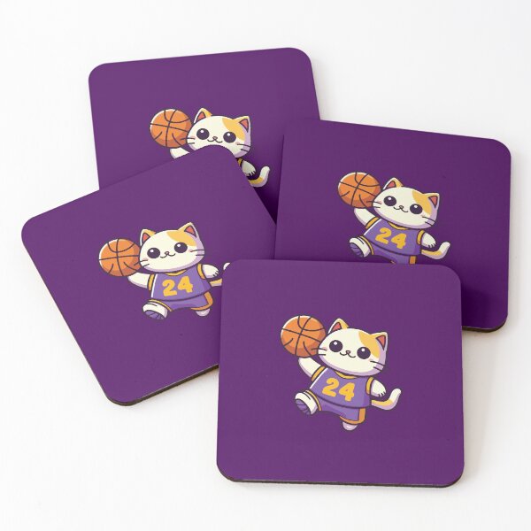 Item preview, Purrfect Jumpshots: Basketball Cats Art designed and sold by SOMI SOMI.