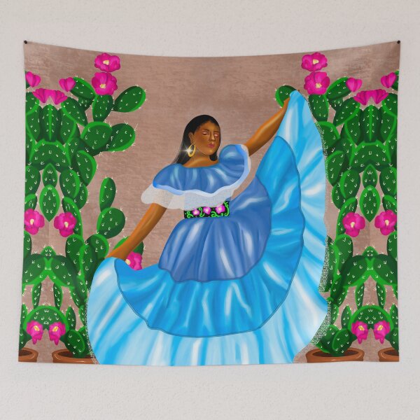 Item preview, Mexicana en el corazon designed and sold by Xicanapoet.
