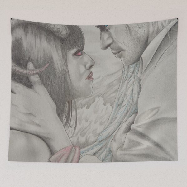 Item preview, mike and lucy designed and sold by Mnemonic Alsania.