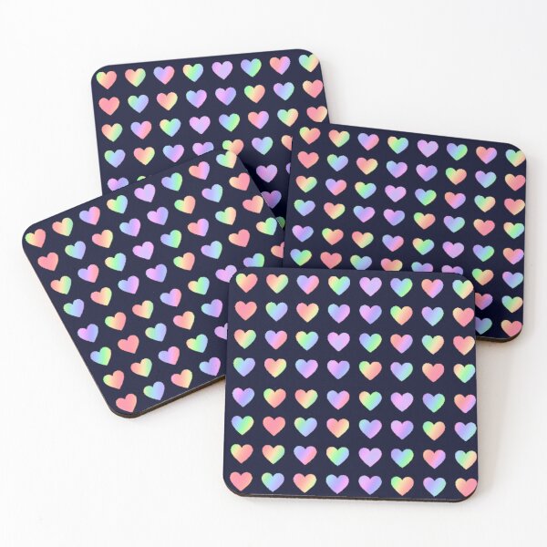 Item preview, Rainbow Hearts  designed and sold by Amanda1775.