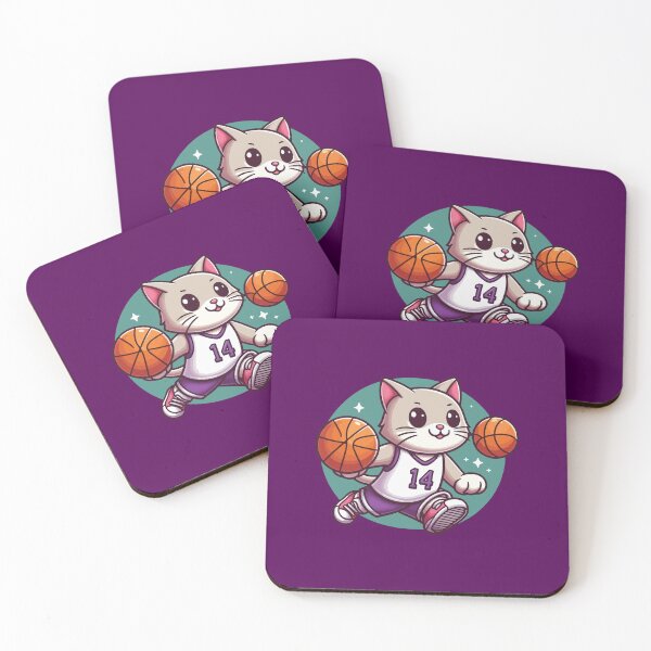 Item preview, Dunking Felines: Cat Basketball Artwork designed and sold by SOMI SOMI.