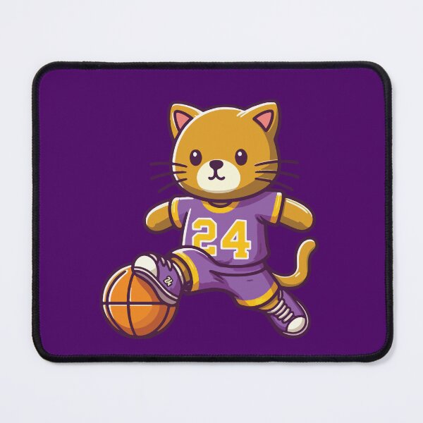 Item preview, Cat Slam Dunk: Basketball-inspired Cat Designs designed and sold by SOMI SOMI.