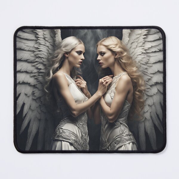 Item preview, angel and demon designed and sold by Mnemonic Alsania.