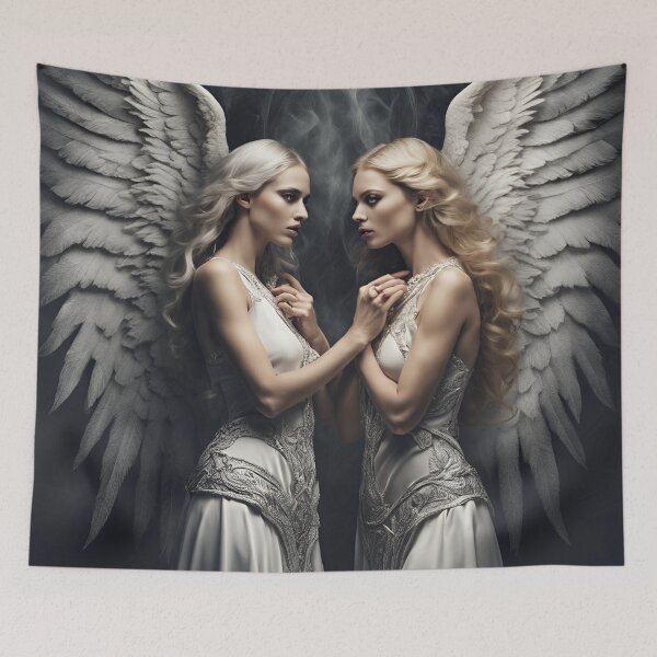 Item preview, angel and demon designed and sold by Mnemonic Alsania.