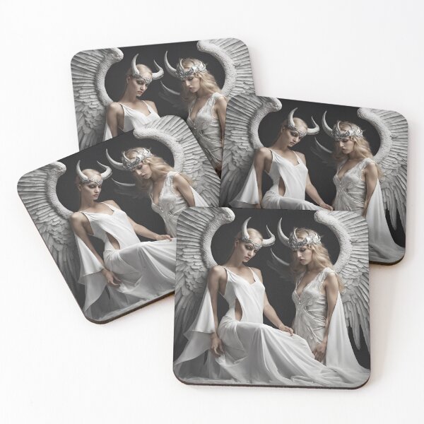 Item preview, angel and demon designed and sold by Mnemonic Alsania.