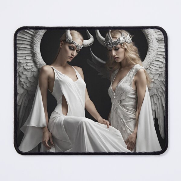 Item preview, angel and demon designed and sold by Mnemonic Alsania.