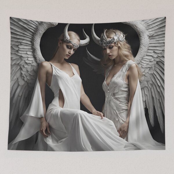 Item preview, angel and demon designed and sold by Mnemonic Alsania.