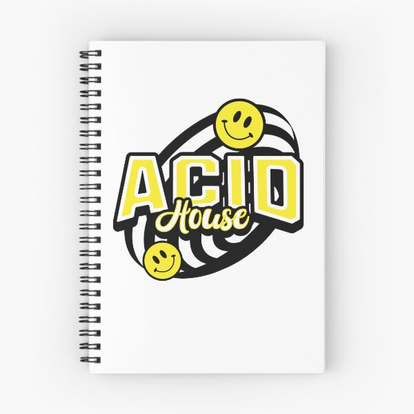 Item preview, ACID HOUSE  - 2 smiley Vortex (yellow/black)  designed and sold by Discothreadz.