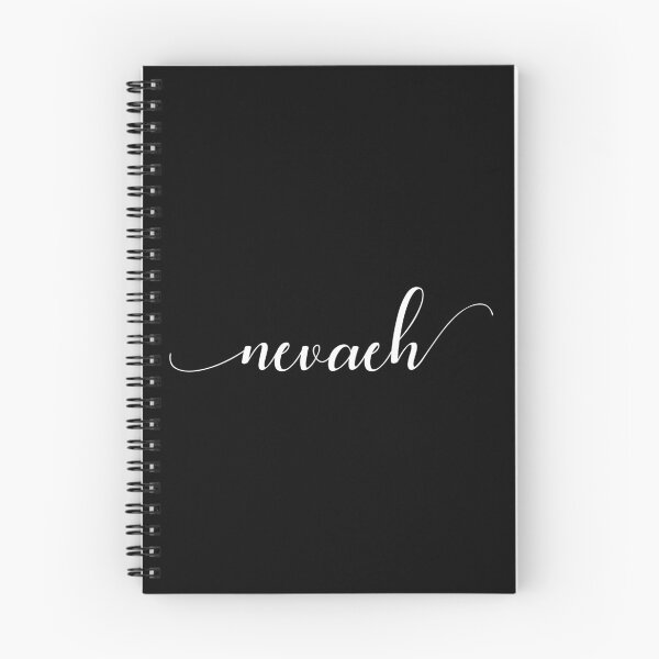 Item preview, Nevaeh - Custom name on delicate black cursive font designed and sold by To the Lua.