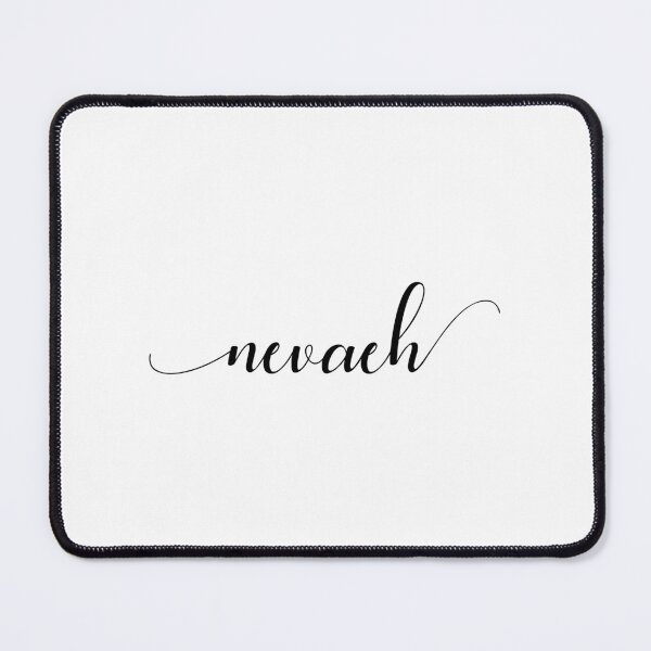 Item preview, Nevaeh - Custom name on delicate black cursive font designed and sold by To the Lua.