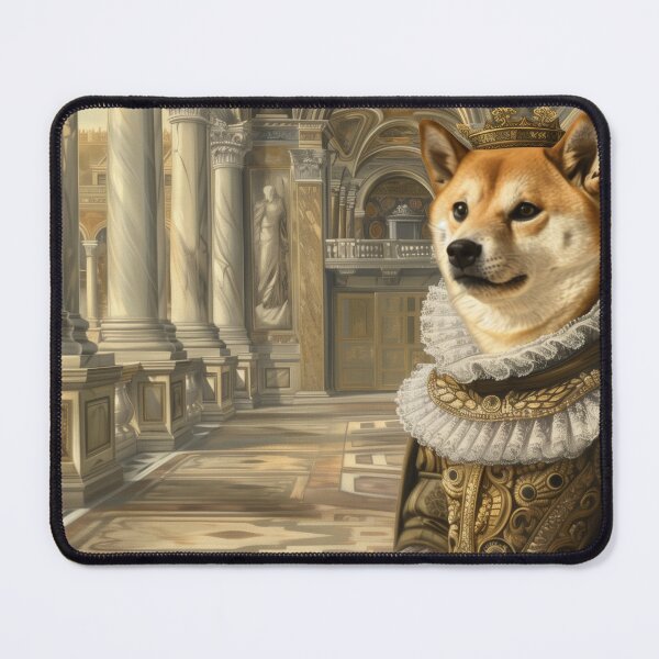 Item preview, Noble Guardian: The Shiba Inu of Versailles designed and sold by Chaotic Cuties.